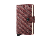 Peněženka Miniwallet Secrid Sparkle Red