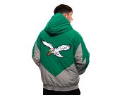Bunda Mitchell & Ness Retro Full Zip Jacket NFL PHILADELPHIA EAGLES Green / Grey