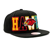 Kšiltovka Mitchell & Ness Varsity Bust Snapback Hwc NBA ATLANTA HAWKS Black