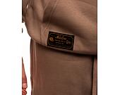 Mikina New Era Script Logo Oversized Hoody Ash Brown / Metalic Gold