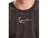 Triko Karl Kani Small Signature Washed Heavy Jersey Skull Tee anthracite