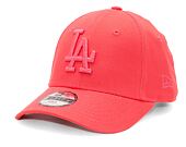 Dětská kšiltovka New Era 9FORTY Kids MLB League Essential Los Angeles Dodgers Lava Red / Lava Red