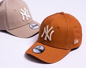Dětská kšiltovka New Era 9FORTY Kids MLB League Essential New York Yankees Caramel Brown / Stone