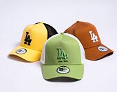 Kšiltovka New Era 9FORTY A-Frame Trucker MLB League Essential Los Angeles Dodgers Nephrite Green / W