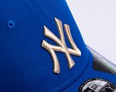 Kšiltovka New Era 9FORTY MLB Repreve New York Yankees Blue Azure / Stone