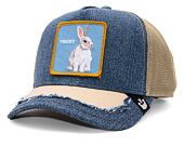 Kšiltovka Goorin - Silky Rabbit Trucker - Denim