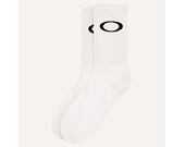 Ponožky Oakley Ellipse 3 pack Crew Sock White