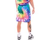 Kraťasy New Era Tie Dye Shorts - Multicolor / Black