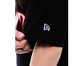 Dámské Triko New Era NBA Team Wordmark Crop Tee Chicago Bulls - Black / White