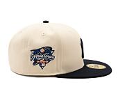 Kšiltovka New Era 59FIFTY MLB New York Yankees Retro - Cream White / Navy