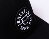Kšiltovka Brixton Crest X MP Mesh Cap - Black