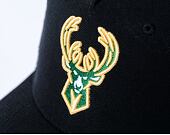 Kšiltovka NBA Monogram Trucker Milwaukee Bucks Black