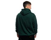 Mikina New Era - Rib Infill Oversized Hoody - Oakland Athletics - Dark Green / Cream