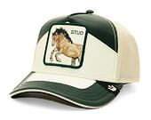 Kšiltovka Goorin - Trucker Moto Stud - Green