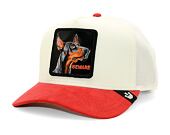 Kšiltovka Goorin - Trucker - The Suede Doberman - Red