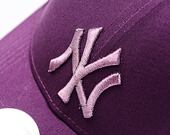 Dámská Kšiltovka New Era - 9FORTY Womens MLB Metallic - NY Yankees - Purple