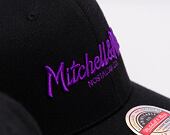 Kšiltovka Mitchell & Ness - Branded Pinscript Classic Red - Black/Purple