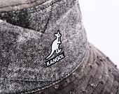 Klobouk Kangol - Denim Mashup Bucket - Black Trompe L'Oeil