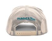 Kšiltovka Mitchell & Ness - Detroit Pistons - Evergreen Trucker Hwc - Off White