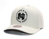 Kšiltovka Mitchell & Ness - Branded - Interlock Crest Pro Snapback - Cream