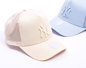 Dámská Kšiltovka New Era - MLB League Essential 9FORTY Trucker - NY Yankees - Cream