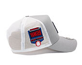 Kšiltovka New Era - MLB Side Patch 9FORTY Trucker - NY Yankees - Grey