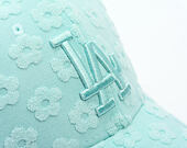 Dámská Kšiltovka New Era - MLB Floral Towelling 9FORTY - LA Dodgers - Green