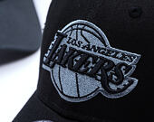 Kšiltovka New Era - NBA Homefield Trucker 9FORTY - LA Lakers - Black / Grey