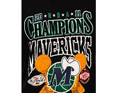 Triko Mitchell & Ness - NBA Big Champ Tee - Dallas Mavericks - Black