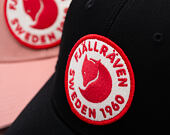 Kšiltovka Fjällräven - 1960 Logo Långtradarkeps - Black
