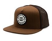 Kšiltovka Brixton - Oath Mp Trucker Hat - Pinecone Brown/Pinecone Brown