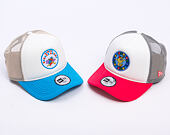 Dětská Kšiltovka New Era - Branded Graphic Patch 9FORTY Trucker - Blue