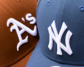Kšiltovka New Era - MLB Seasonal 9FORTY M-CROWN - NY Yankees - Muted Indigo