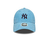 Dámská Kšiltovka New Era - MLB Cord 9FORTY - NY Yankees - Blue / Burgundy
