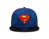 Dětská Kšiltovka New Era - Seasonal Superman 9FIFTY - Azure