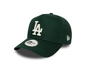 Kšiltovka New Era - MLB League Essential 9FORTY A-Frame - LA Dodgers - Dark Green / Cream