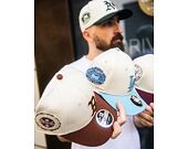 Kšiltovka New Era - MLB WS Patch Retro 9FORTY M-CROWN - LA Dodgers - Cream / Blue