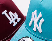 Kšiltovka New Era - MLB Contrast Stitch WS Retro 9FORTY Trucker - NY Yankees - Blue