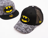 Dětská Kšiltovka New Era - Seasonal Batman 9FORTY - Black