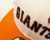 Kšiltovka New Era - MLB 1984 ASG Pin Pre-Curved 59FIFTY - SF Giants - Cream / Brown