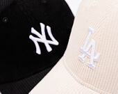 Kšiltovka New Era - MLB Cord 9FORTY M-CROWN - LA Dodgers - Cream