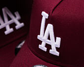 Dětská Kšiltovka New Era - MLB League Essential 9FORTY Trucker - LA Dodgers - Burgundy / White