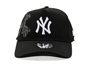 Kšiltovka New Era - MLB Snake Icon 9FORTY A-Frame - NY Yankees - Black