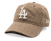 Kšiltovka New Era - MLB Houndstooth 9TWENTY - LA Dodgers - Auburn