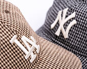Kšiltovka New Era - MLB Houndstooth 9TWENTY - LA Dodgers - Auburn