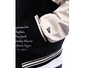 Bunda New Era - Patch Varsity Jacket - Black