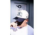 Kšiltovka New Era - MLB Heritage Pre-Curved Golfer 19TWENTY - New York Yankees - Cream / Navy