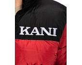 Péřová Bunda Karl Kani - Retro Essential Puffer Jacket - Red