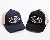 Kšiltovka Von Dutch - Trucker - Flag - Black/White