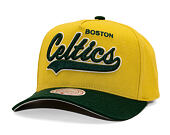 Kšiltovka Mitchell & Ness - Harvest Gold Pro Crown - Boston Celtics - Gold/Green